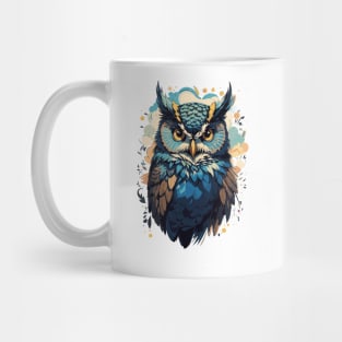 Fantasy Owl in Vector Style Mug